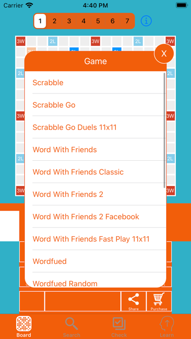 Screenshot #1 pour Word Cheats Solo Solveur