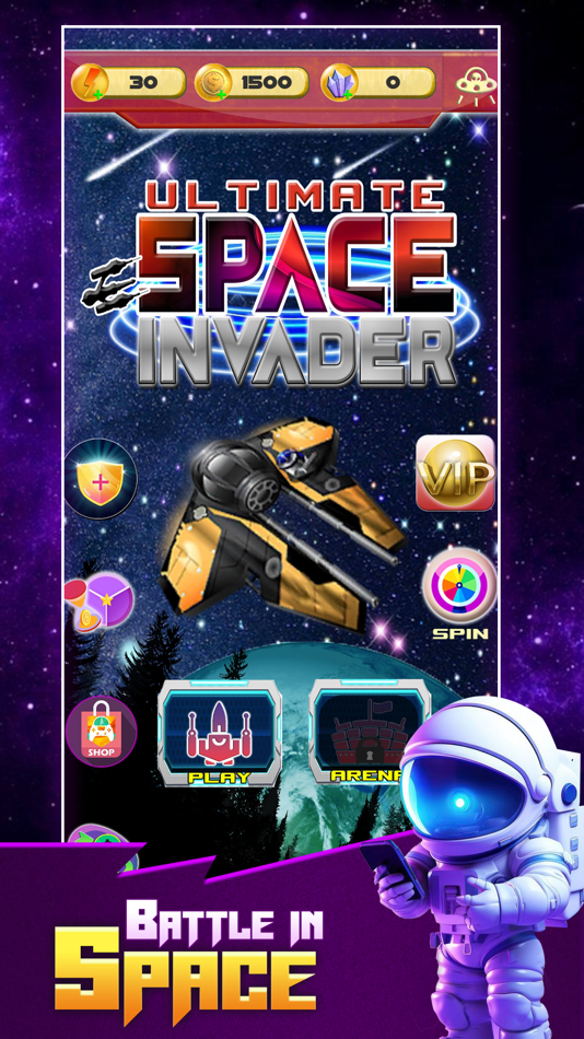 #2. Alien Shooter Space Invaders (iOS) By: RL Technology, LLC