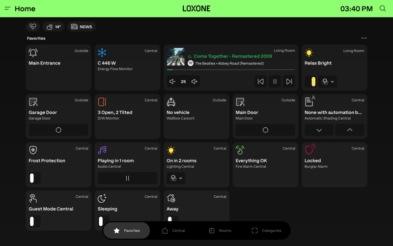 Screenshot #1 pour Loxone for Desktop