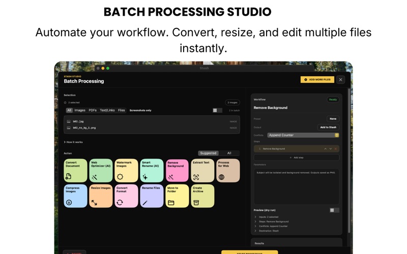 Stash – Clipboard & Shelf screenshot