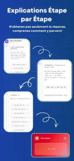 Capture d'écran de Solvy IA - Aide Aux Devoirs sur iPhone 4