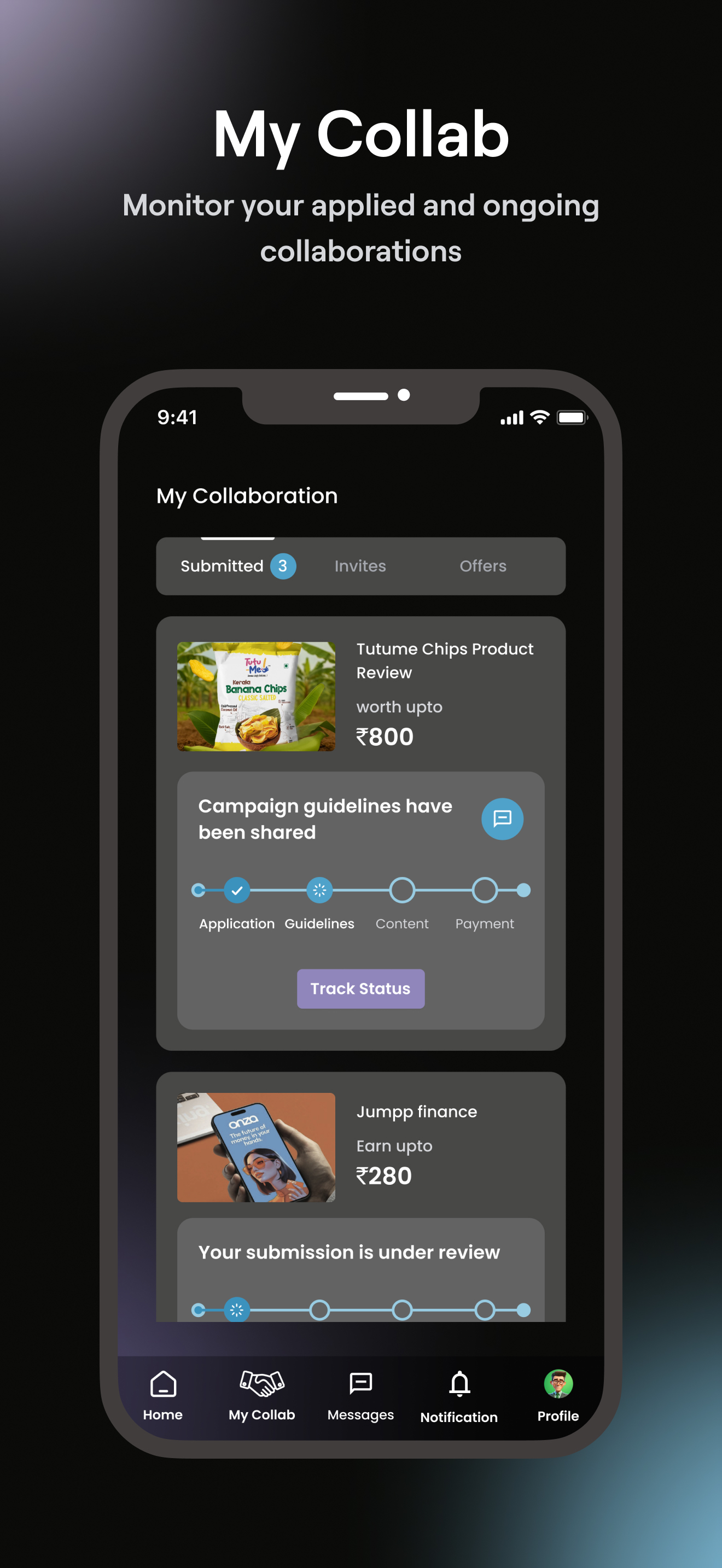Buzzar: For Influencers screenshot 4