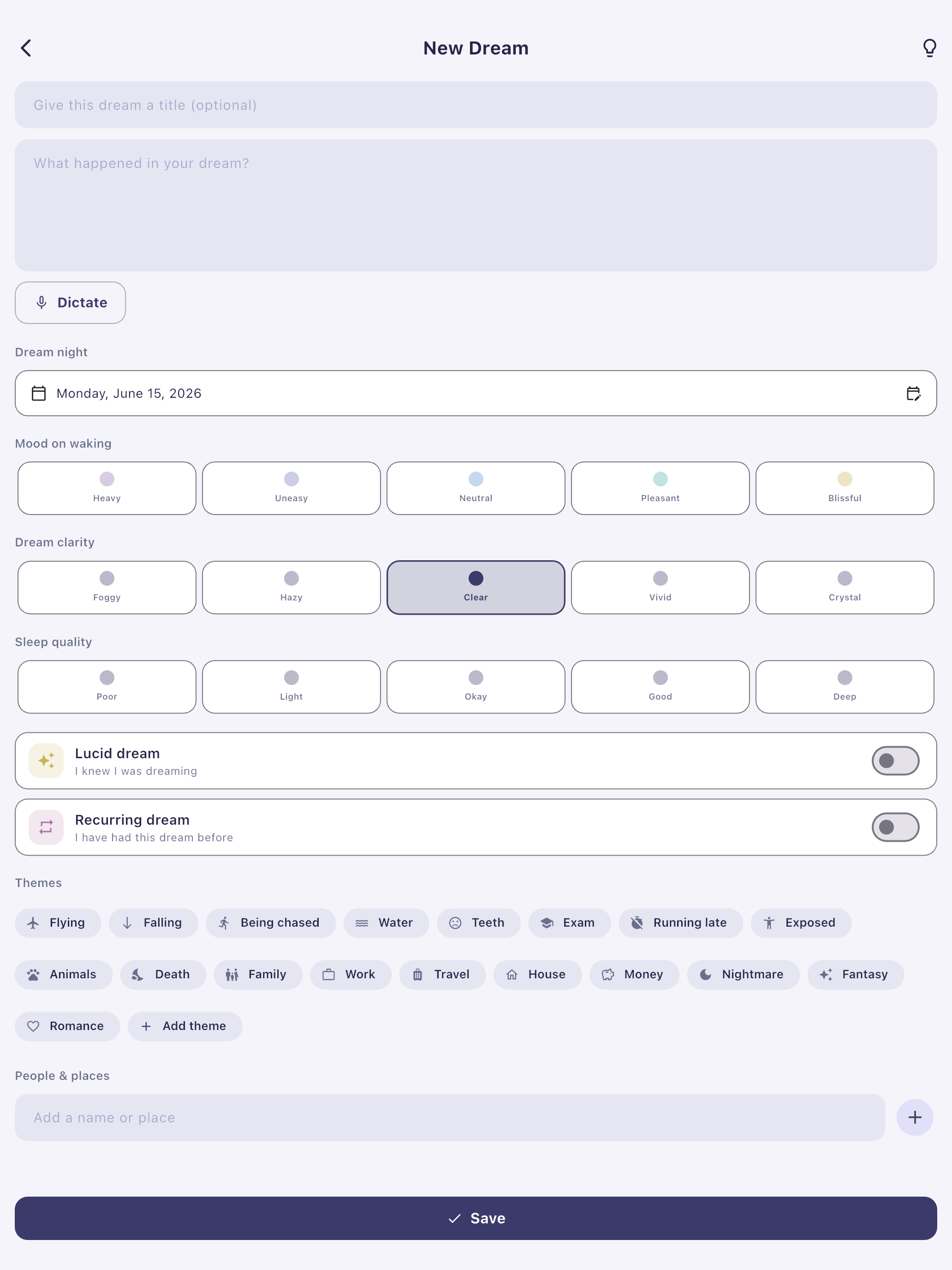 Somnova: Dream Journal screenshot 10