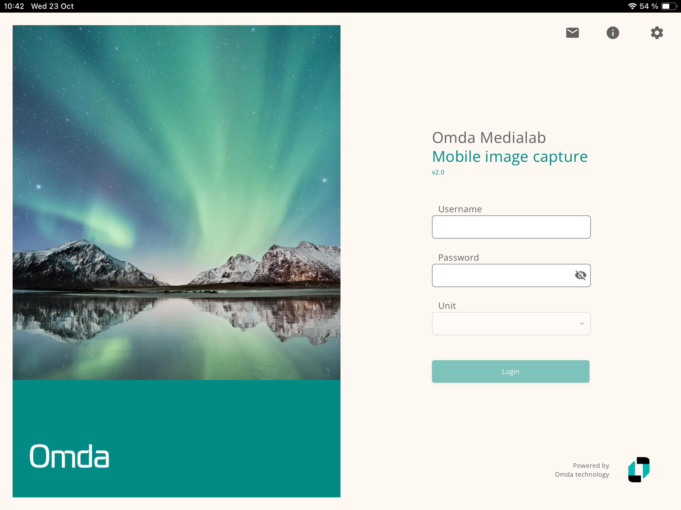 CIMA Omda Mobile image capture