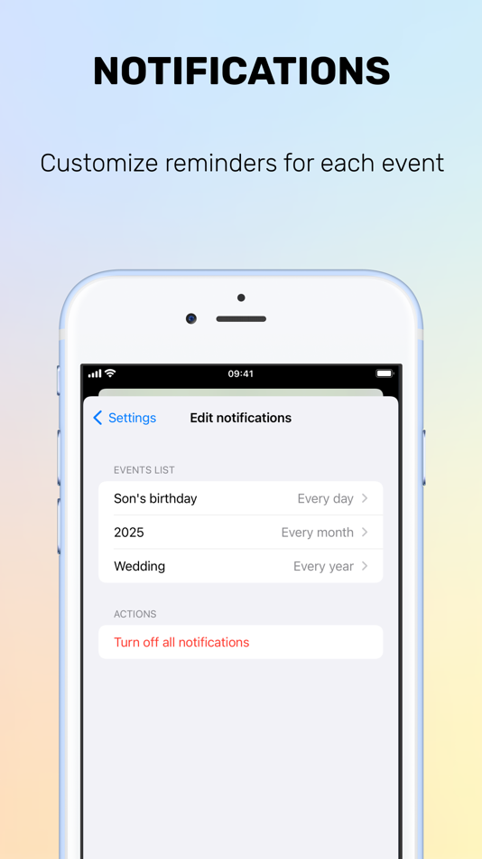 #4. Countdown. Time to event. (iOS) Podle: Roman Kotov