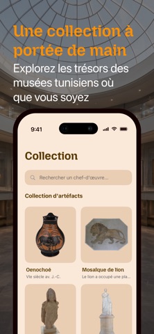 Chefs d'oeuvre de la tunisie iPhone screenshot