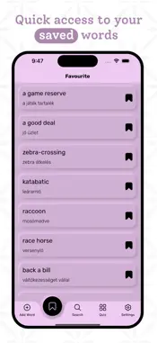 Hungarian Dictionary screenshot 4