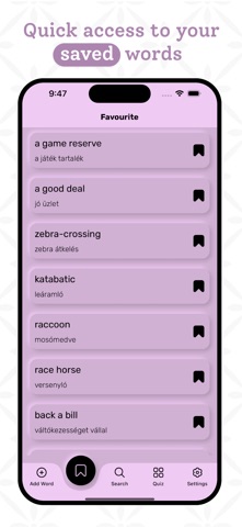 Hungarian Dictionary screenshot