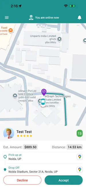 Wayvers Driver: Earn & Drive screenshot 2