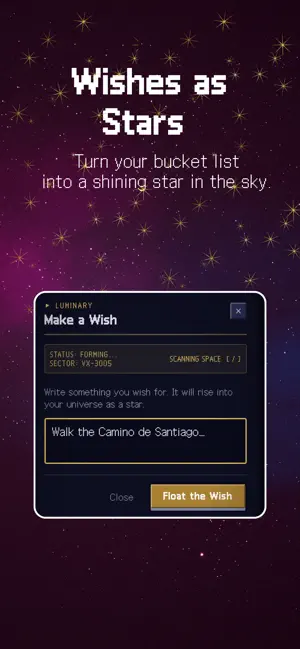 Cosmia - Let Go & Wish on Star screenshot 2