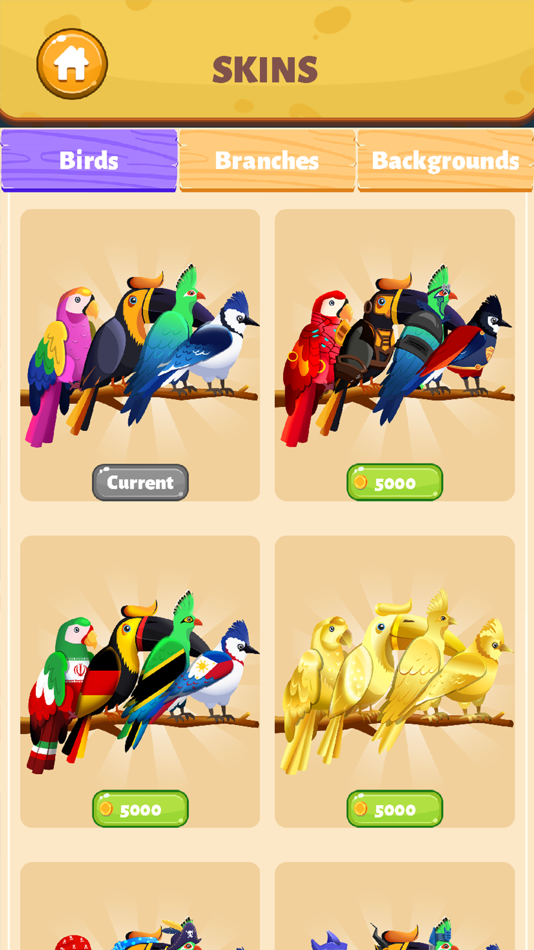 #5. Bird Puzzle - Sorting Games (iOS) By: Ha Hoang