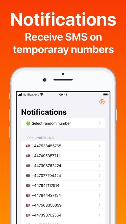 SMSProxy - Temporary Num.