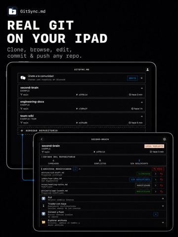GitSync.md iPad screenshot