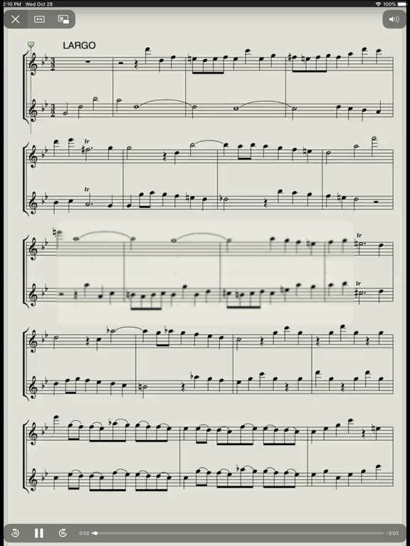 Screenshot #6 pour Telemann 6 Sonatas (4-6)
