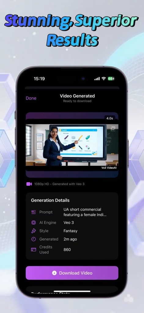 Vo3 AI Video Generator - Photo & Video App | MWM