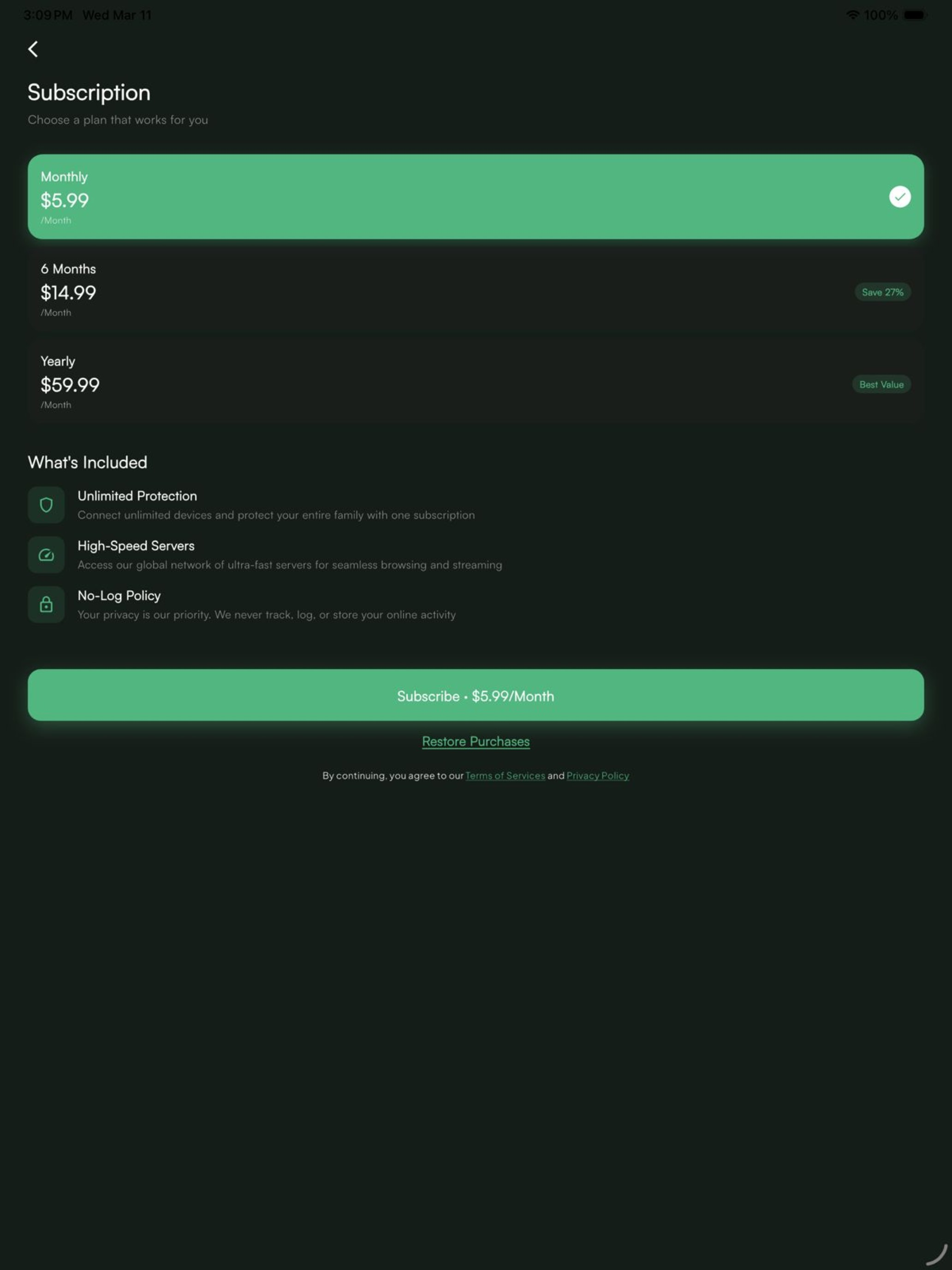 WebGuard VPN screenshot 9