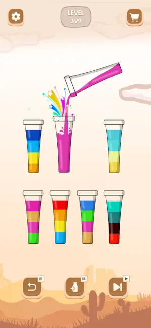 Fun Water Sorting - Color Sort screenshot 1