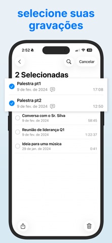 Unir Gravações screenshot 1