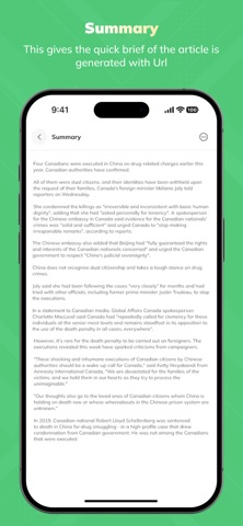 Summarizer: AI Summary Tool screenshot