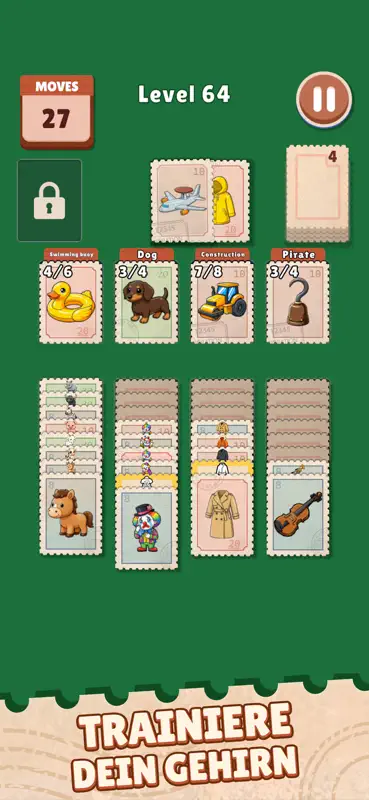 Stamp Solitaire: Kartenpaar screenshot 3 of 8