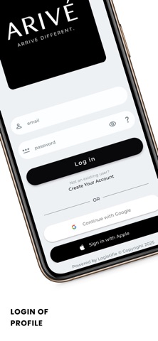 Arivé screenshot