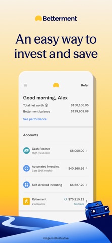 Betterment Invest & Save Money screenshot 1
