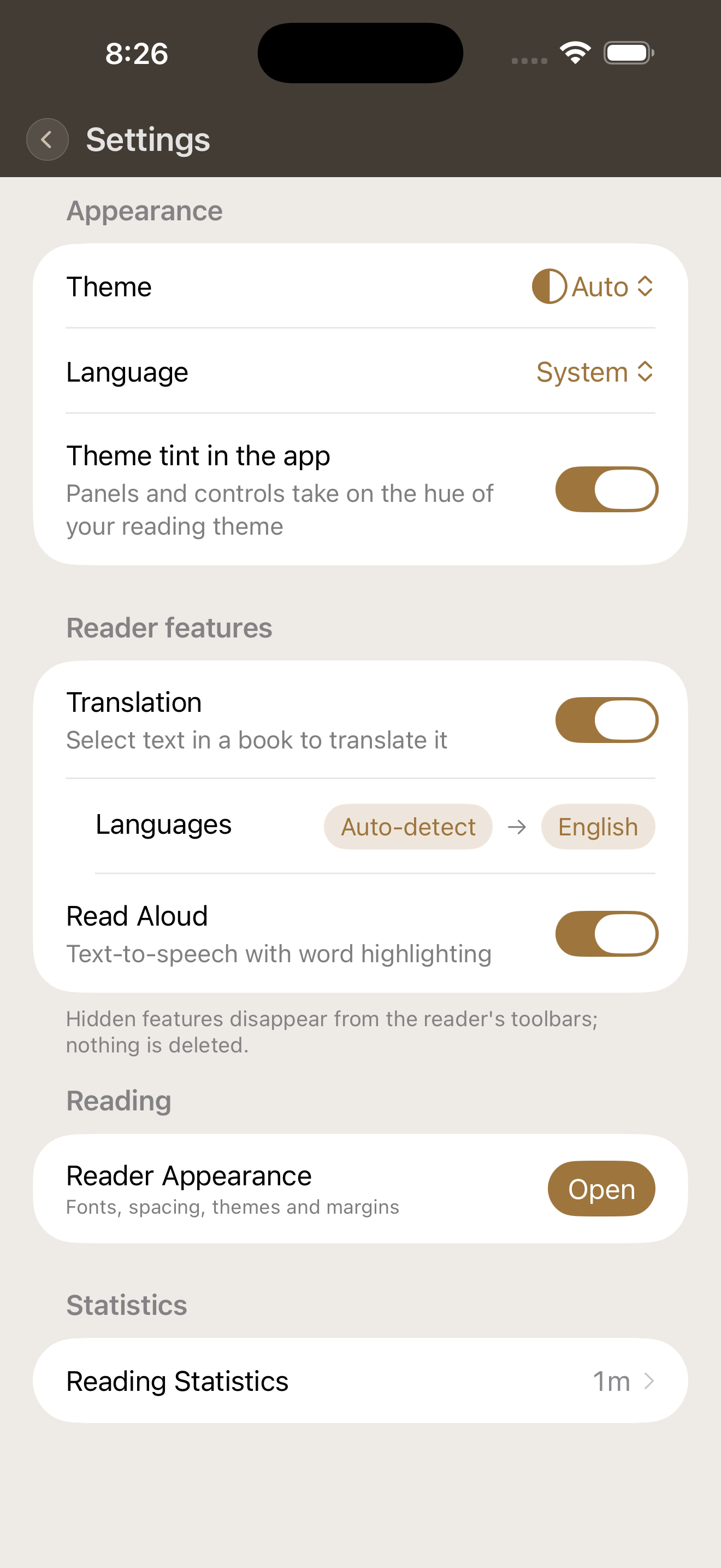 JustReader: EPUB & FB2 Reader screenshot 8