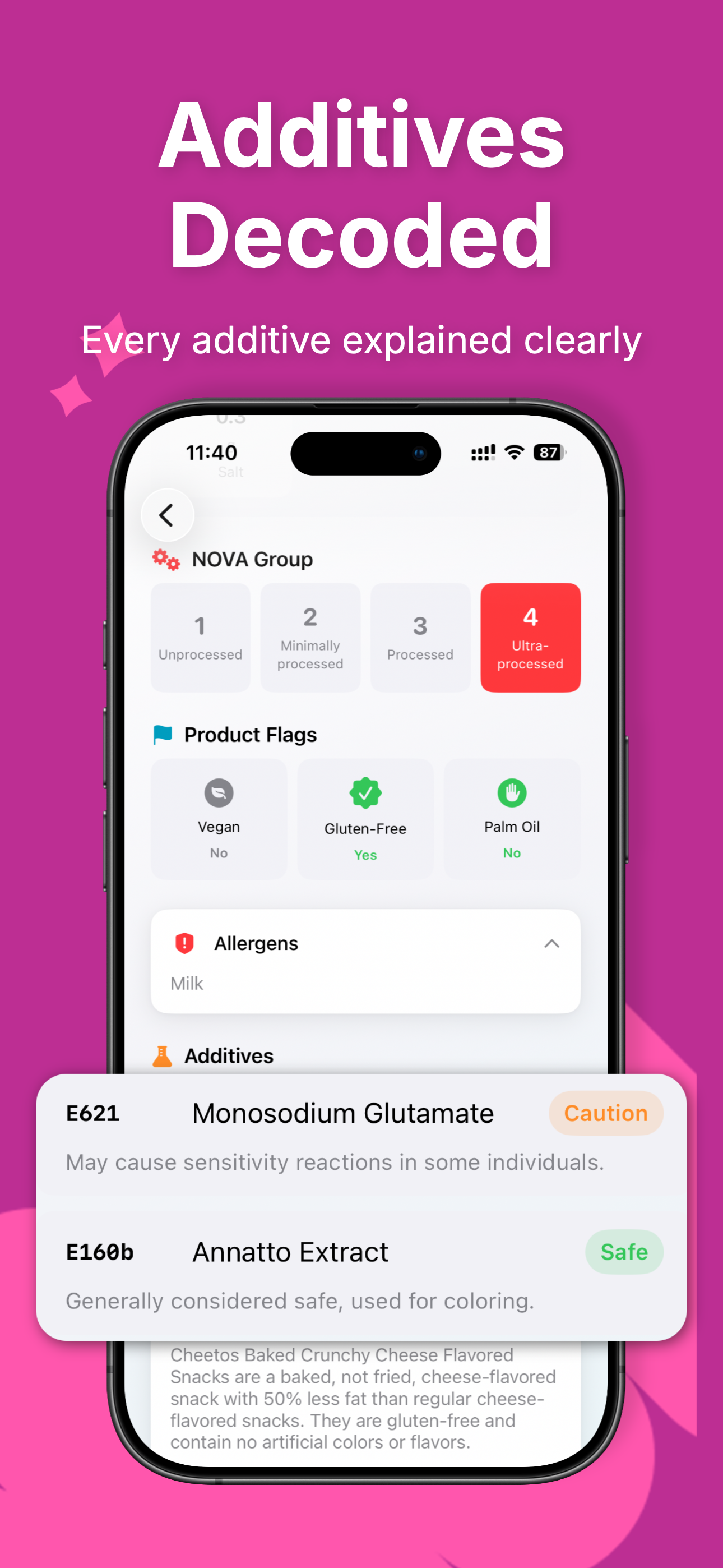 Ingredient Scanner: CosmiqAI screenshot 6