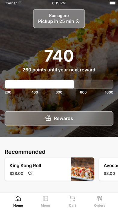 Kumagoro iPhone screenshot 1 - Food & Drink app