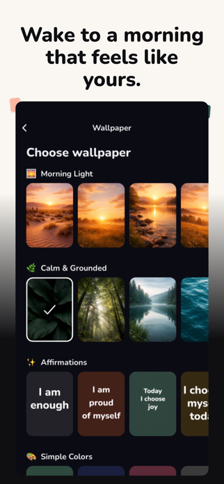 Dew - Affirmation Alarm Clock Screenshot 4 of 7
