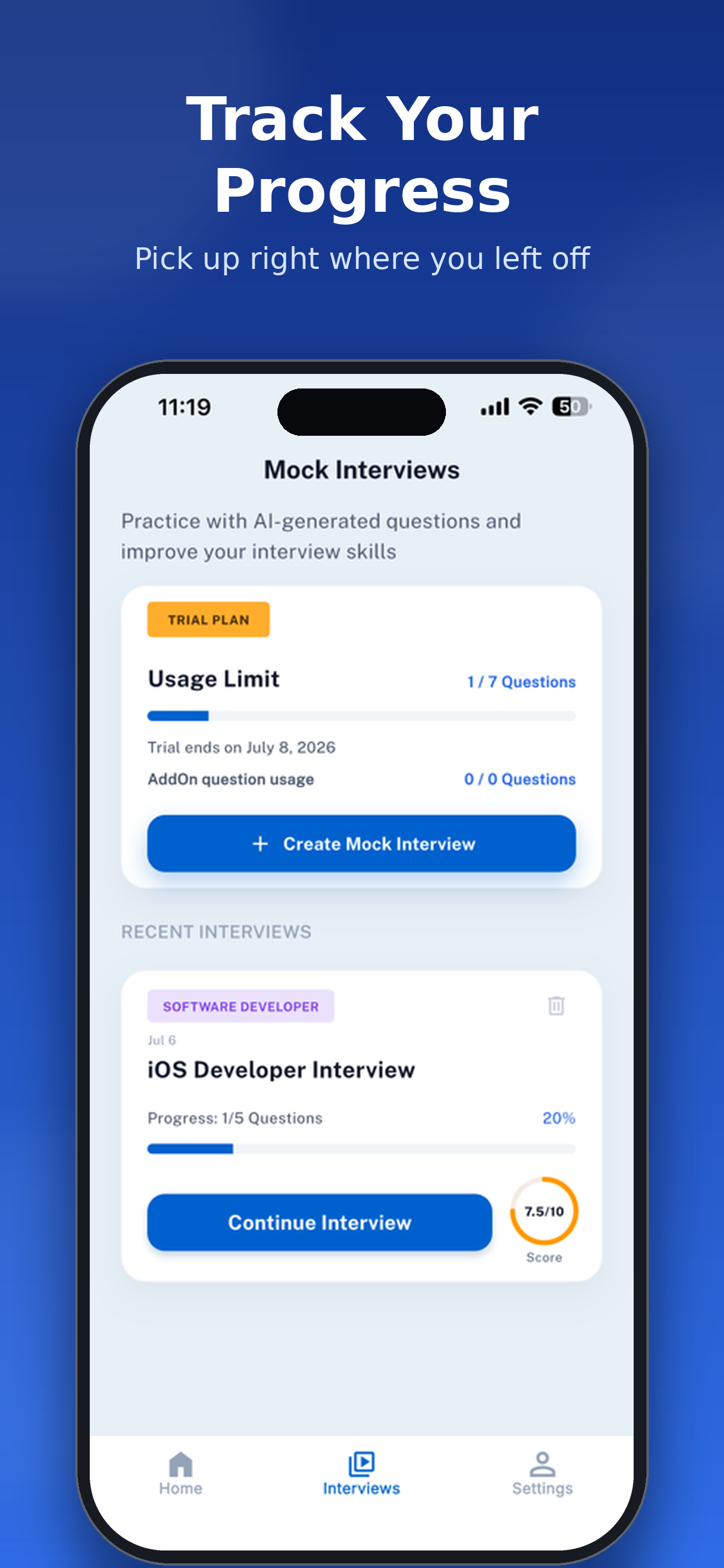 My Mock Interview screenshot 5