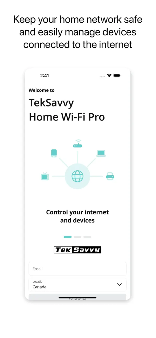 Screenshot #1 pour TekSavvy Home Wi-Fi Pro