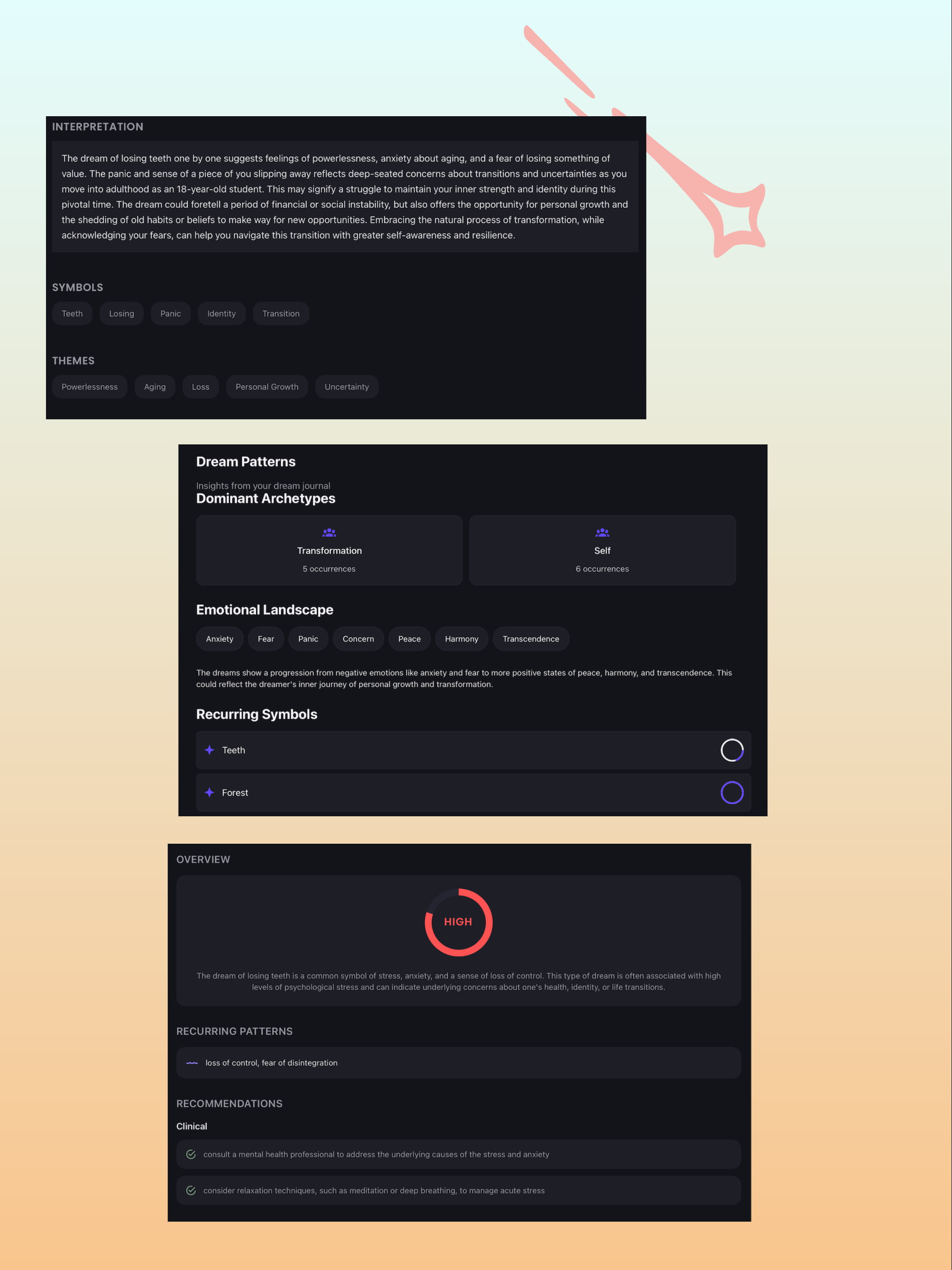 Morph: Dream Interpreter AI