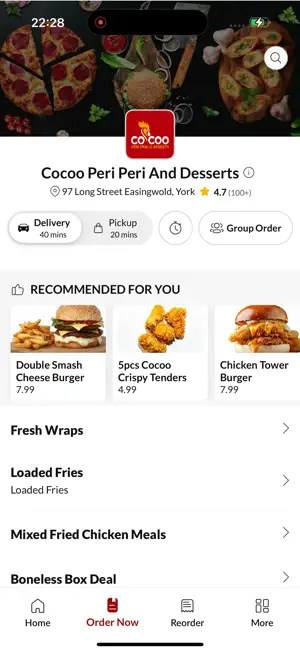 Cocoo Peri Peri And Desserts screenshot 2