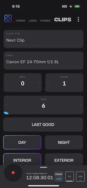 Blackmagic Pocket Control screenshot 5 of 5