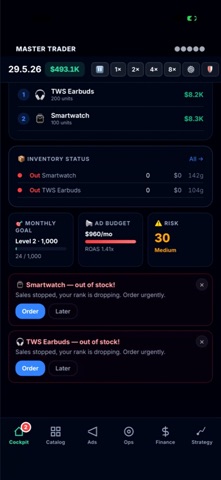 Master Trader E-Commerce Sim Screenshot 5 of 10