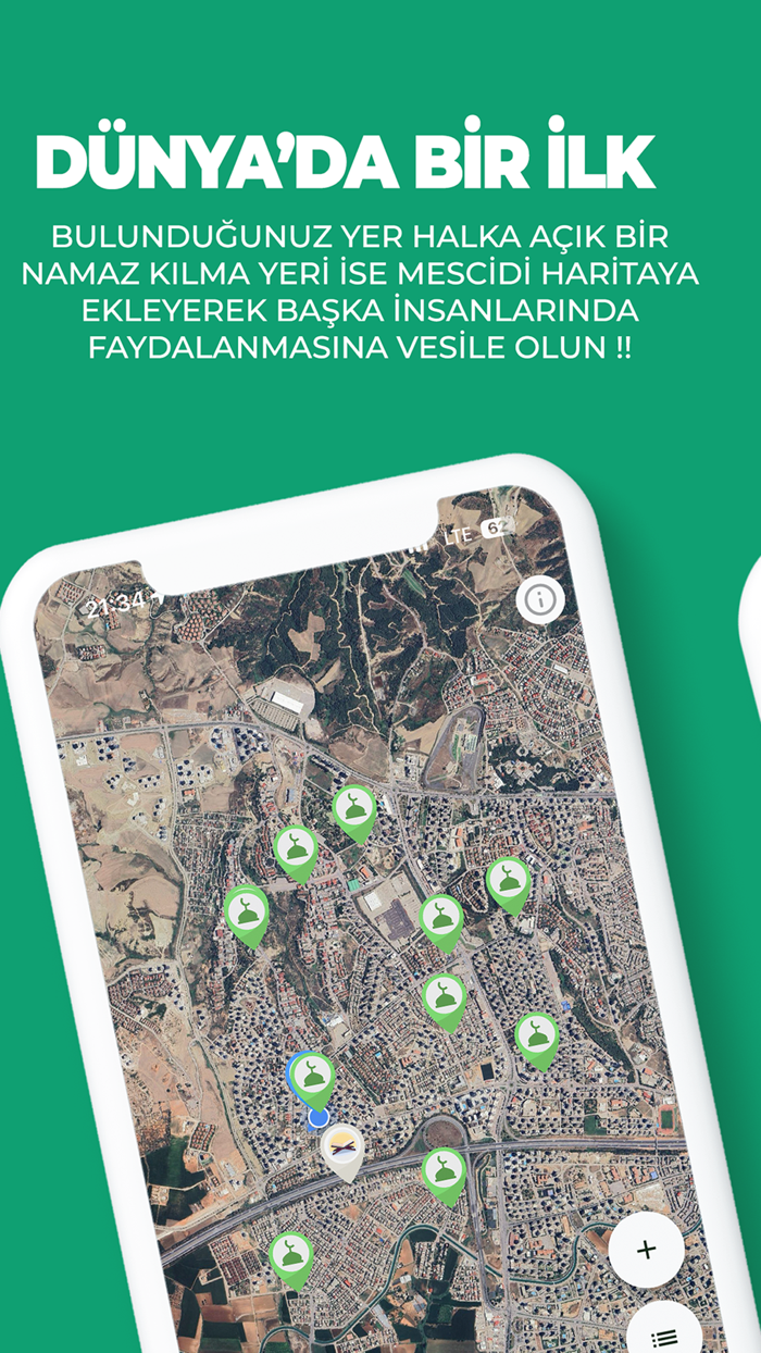 Muslimer Kıble Bulucu, Pusula