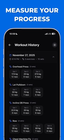 Fitlog - Journaling App iPhone screenshot