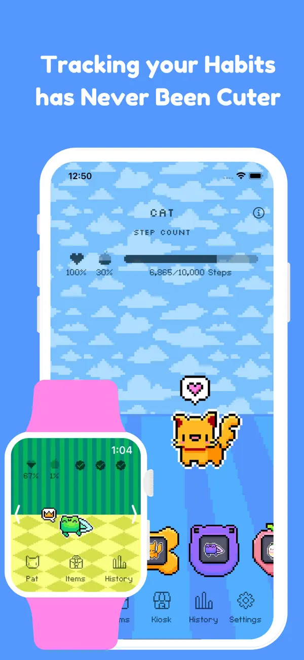 Screenshot #1 pour Habbie: Habit Tracker & Pet