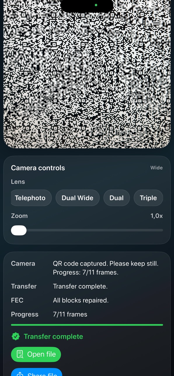 iPhone screenshot
