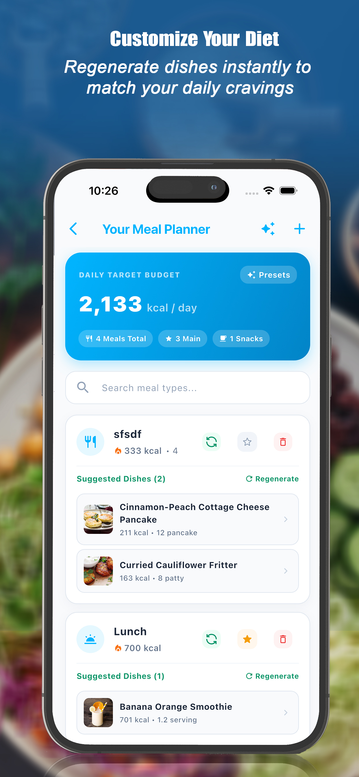Meal Planner: Calorie & Diet screenshot 5