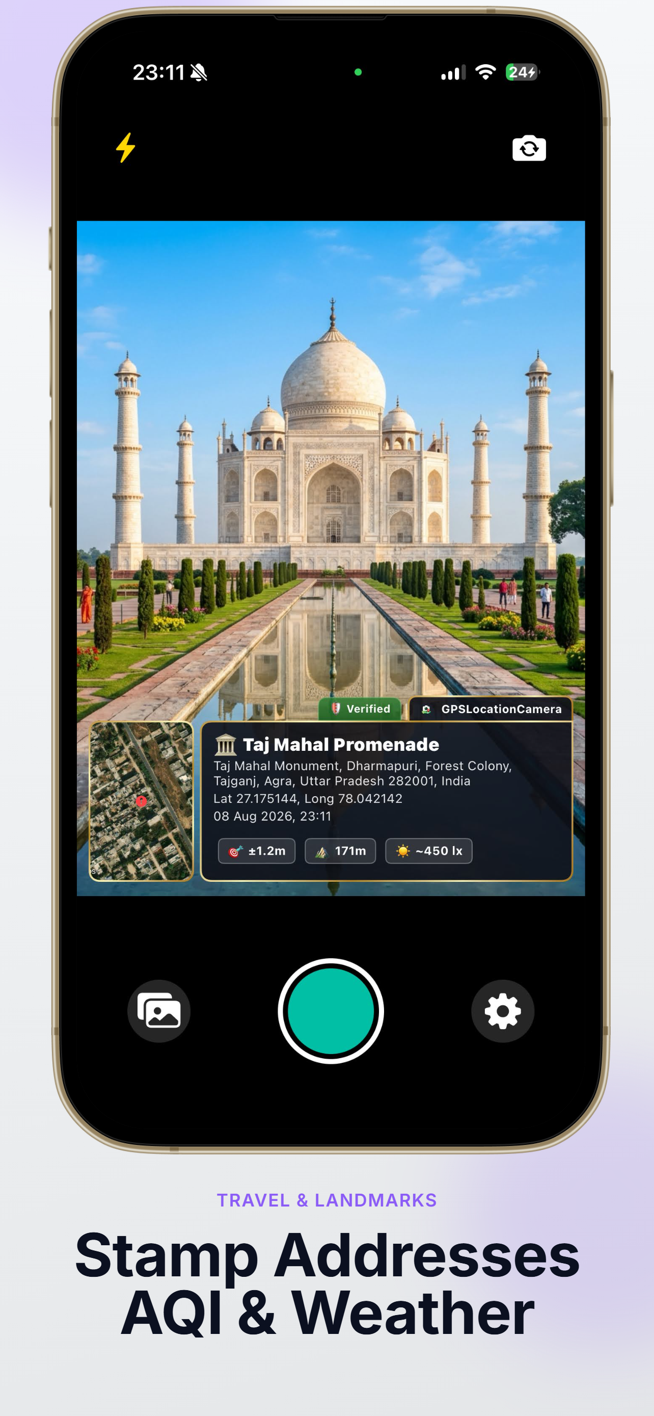 GPS Camera: Geotag Map Stamp screenshot 2