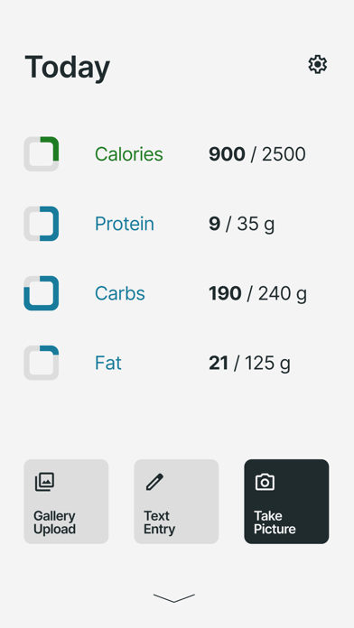 Caloristas - AI Calory Tracker Screenshot