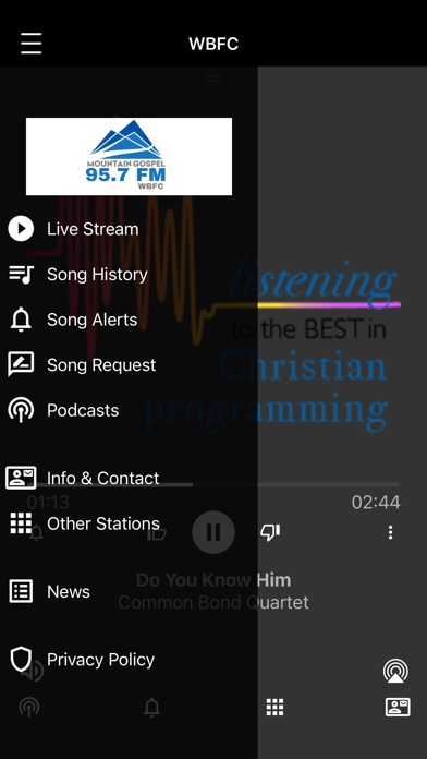 Mountain Gospel Radio Screenshot