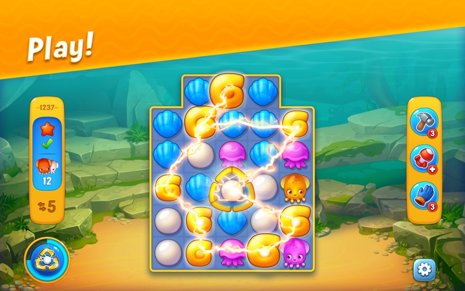#5. Fishdom (macOS) Podle: Playrix