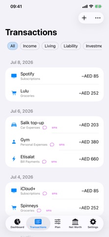 Personal Ledger 스크린샷 2