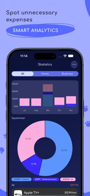 Plu - Subscriptions Tracker screenshot 4