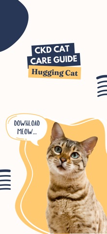 Hugging Cat iPhone screenshot