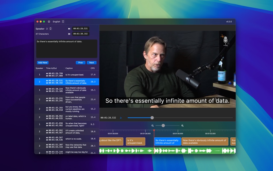 #4. Captionify - Transcribe Audio (macOS) By: Ahmad Arif Aulia Sutarman