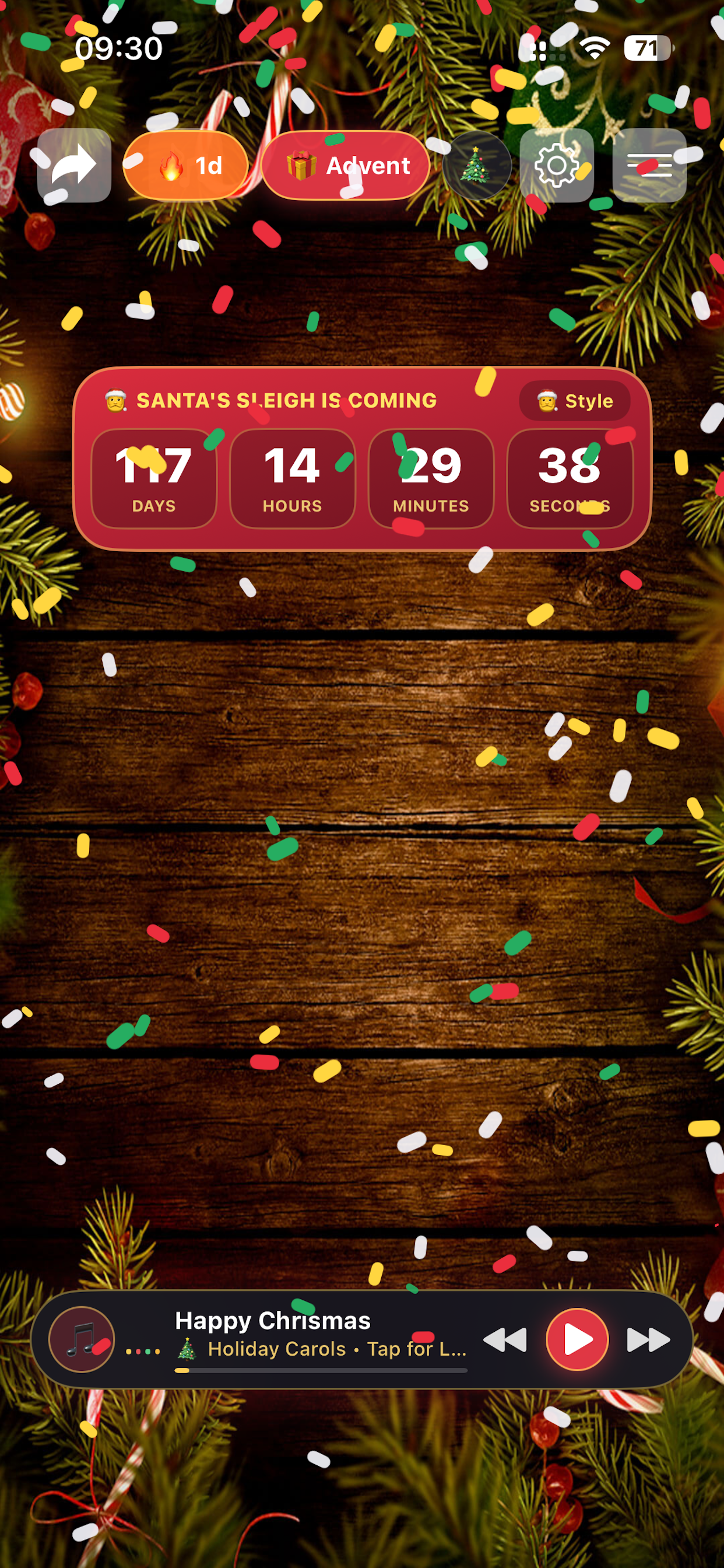 Christmas wallpapers countdown